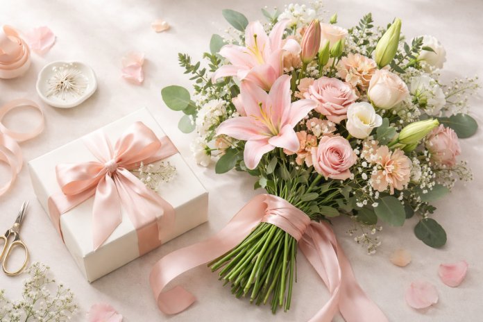 Ce flori alegi pentru un buchet care însoțește un cadou?