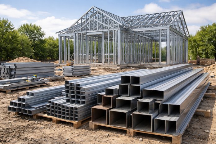 Ce tipuri de profile metalice se folosesc pentru construcția unei case?