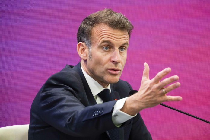 Franța și Germania avansează în cadrul inițiativei aeronavelor de luptă, afirmă Macron.