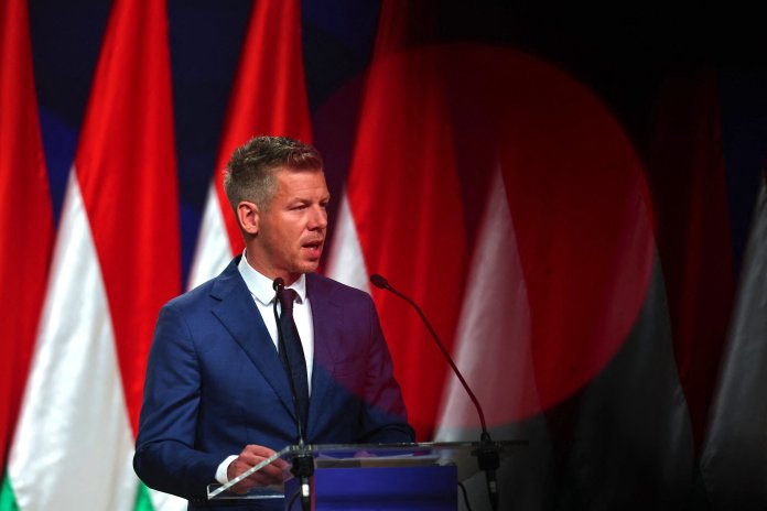 Peter Magyar, the recently appointed head of Hungary, is barred from representing the EPP in the European Parliament.