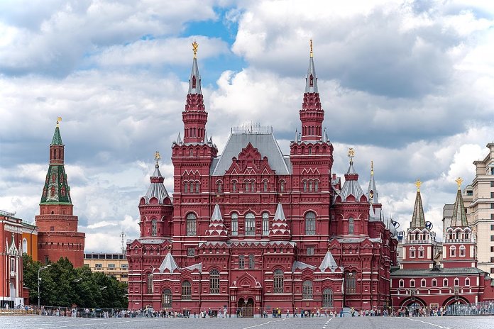 Scut antiaerian în jurul Moscovei cu ocazia paradei din 9 mai