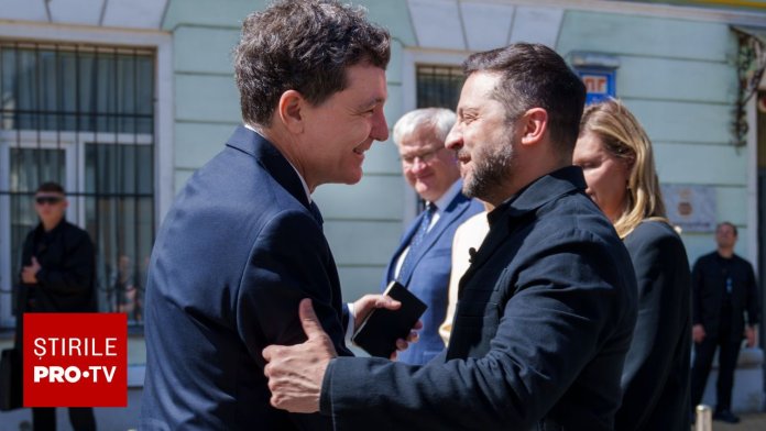 Nicușor Dan, following the meeting with Zelenski: „Nici o școală românească din Ucraina nu ar trebui să fie impactată”